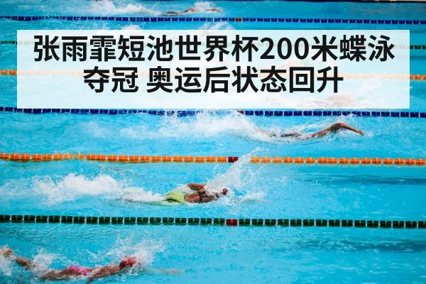 张雨霏短池世界杯200米蝶泳夺冠 奥运后状态回升 - jiuyouhui